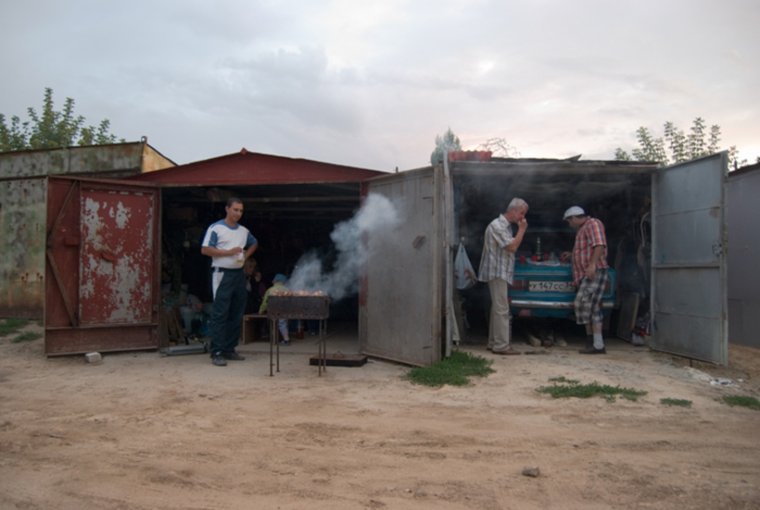 Гараж прикол