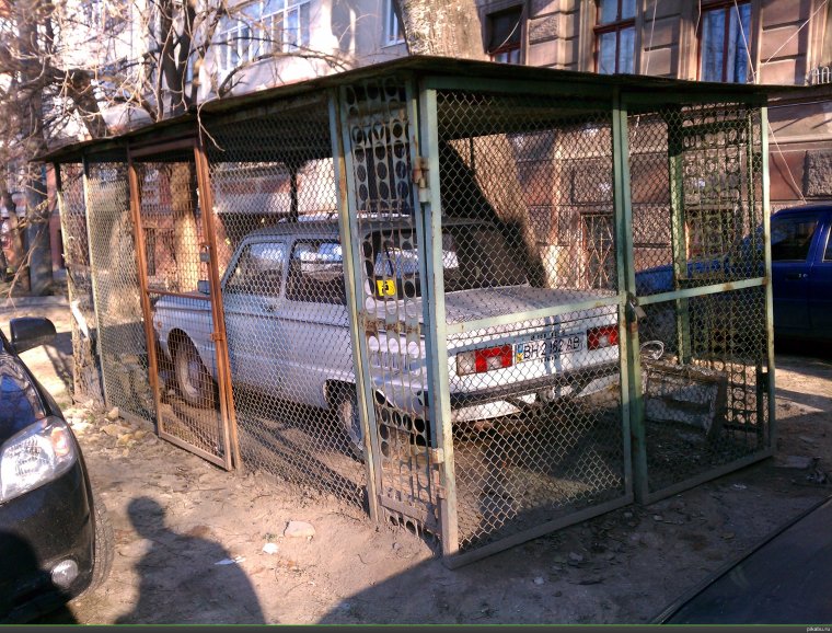 Гараж прикол