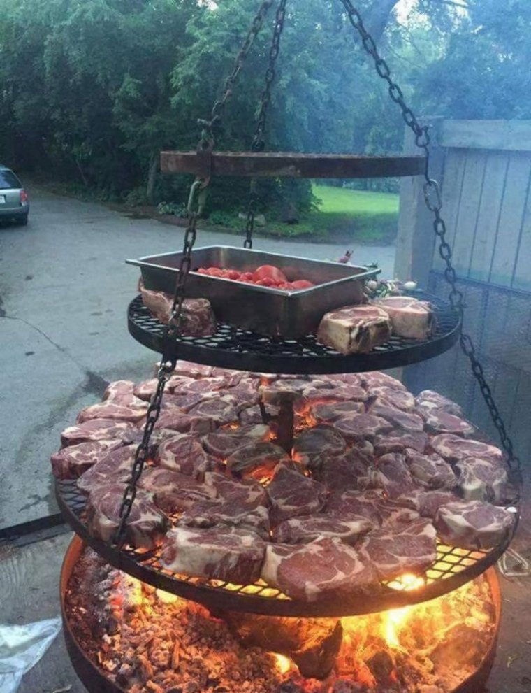 Пикник под дождем