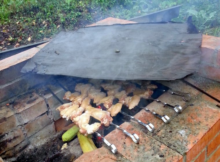 Пикник в дождливую погоду