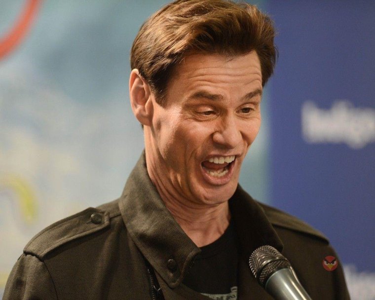 Джим Керри мимика