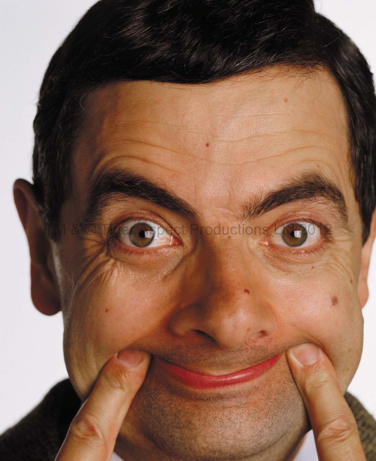 Роуэн Аткинсон рожи