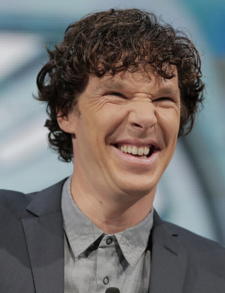 Улыбка Бенедикта Камбербэтча Шерлок