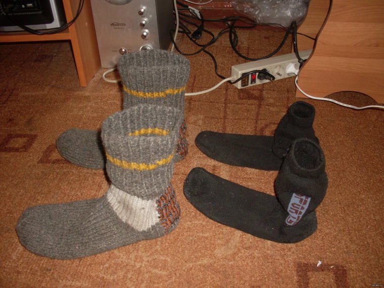 Стоячие носки