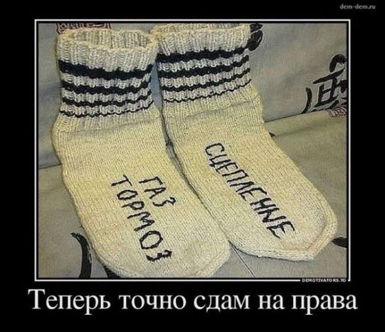 Носки с надписью ГАЗ И тормоз