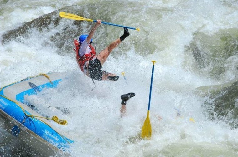 Смешной рафтинг