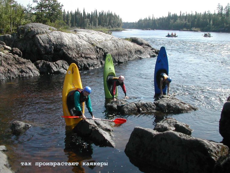 Юмор про водные походы