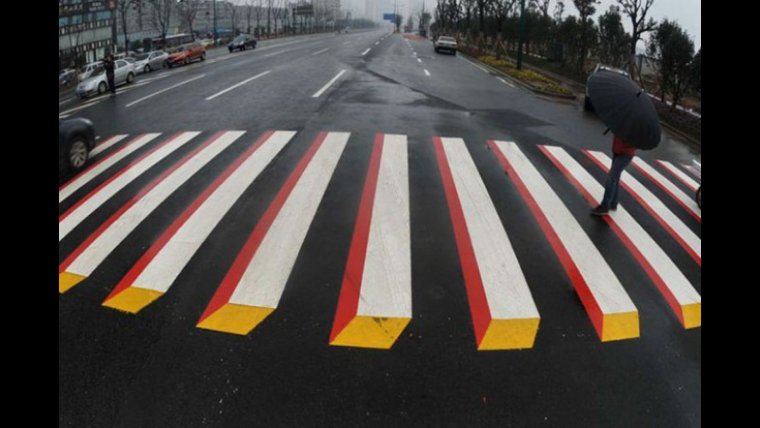 Зебра дорожная разметка