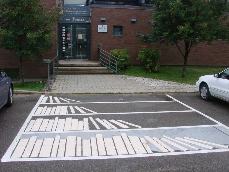 Разметка парковки смешное