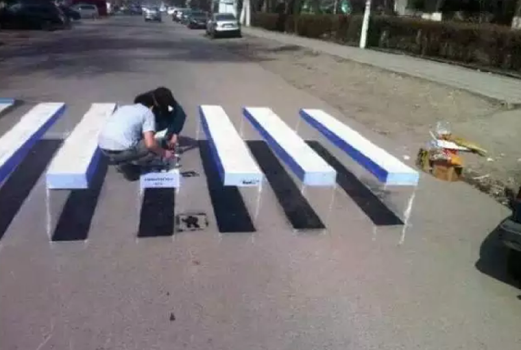 Дорожная разметка приколы