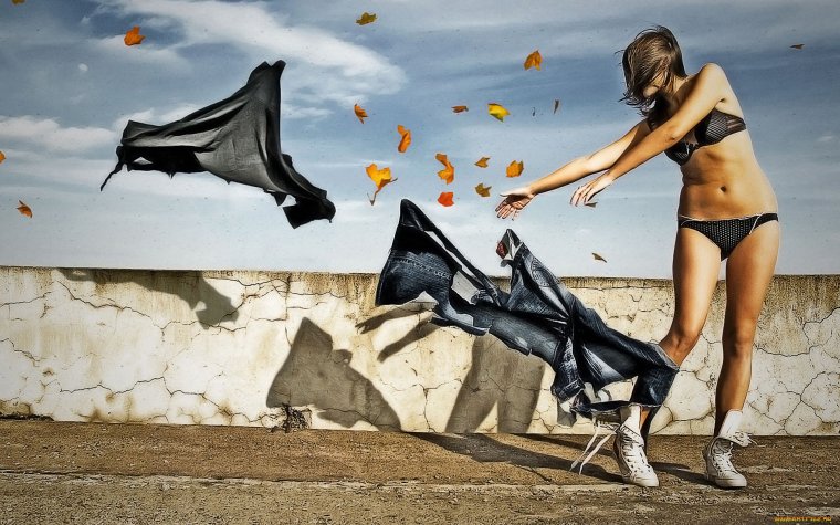 Сильный ветер прикол