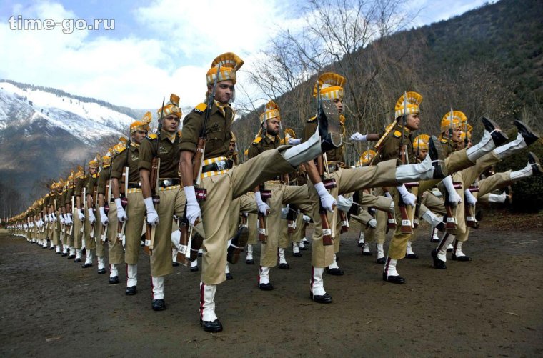 Солдат индийской армии