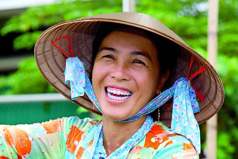 Вьетнамские мотоциклисты