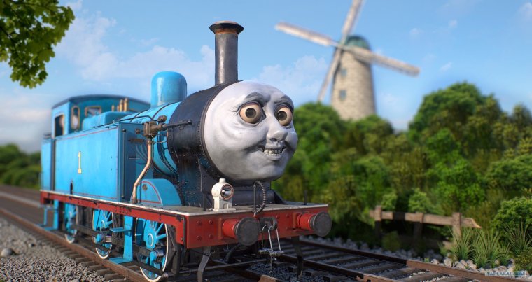 Паровоз Томас криппи