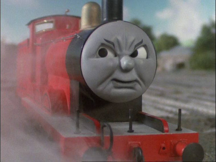 Паровоз Томас злой