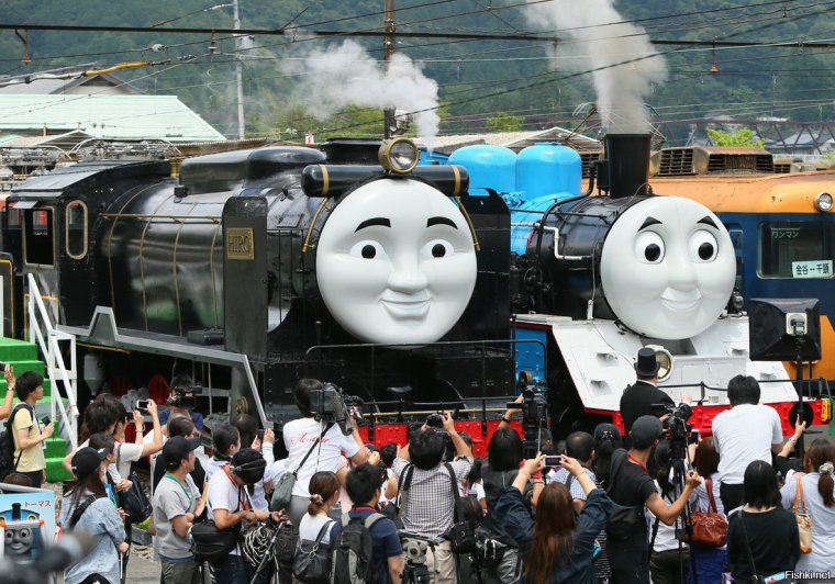 Паровозик Томас в Японии