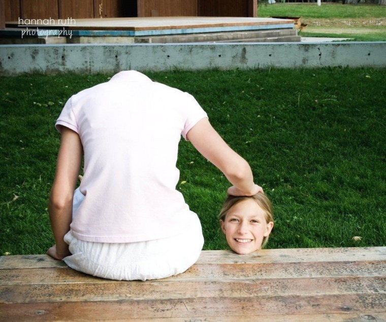 Необычные позы для фотографирования детей