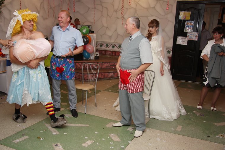 Костюм для конкурса на свадьбу