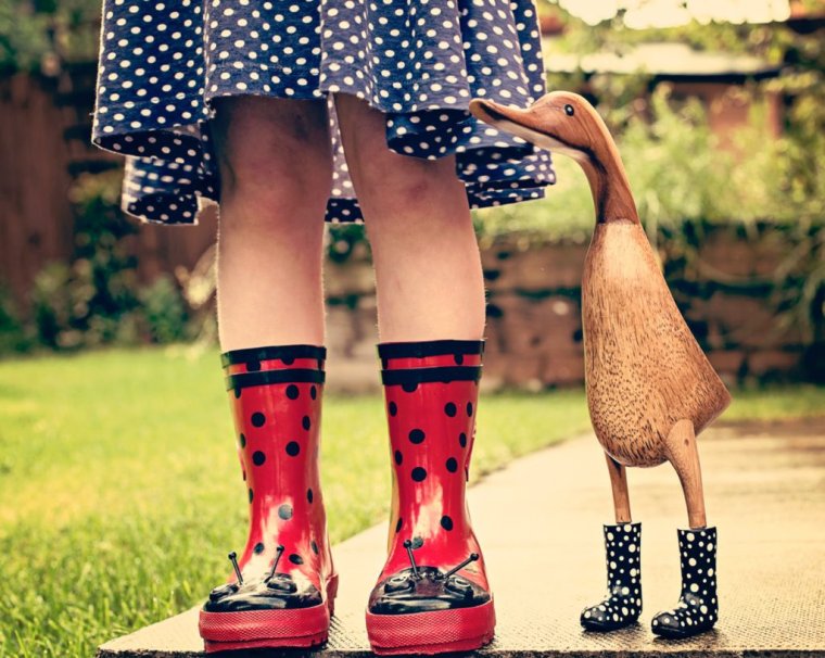 Резиновые сапоги лягушки