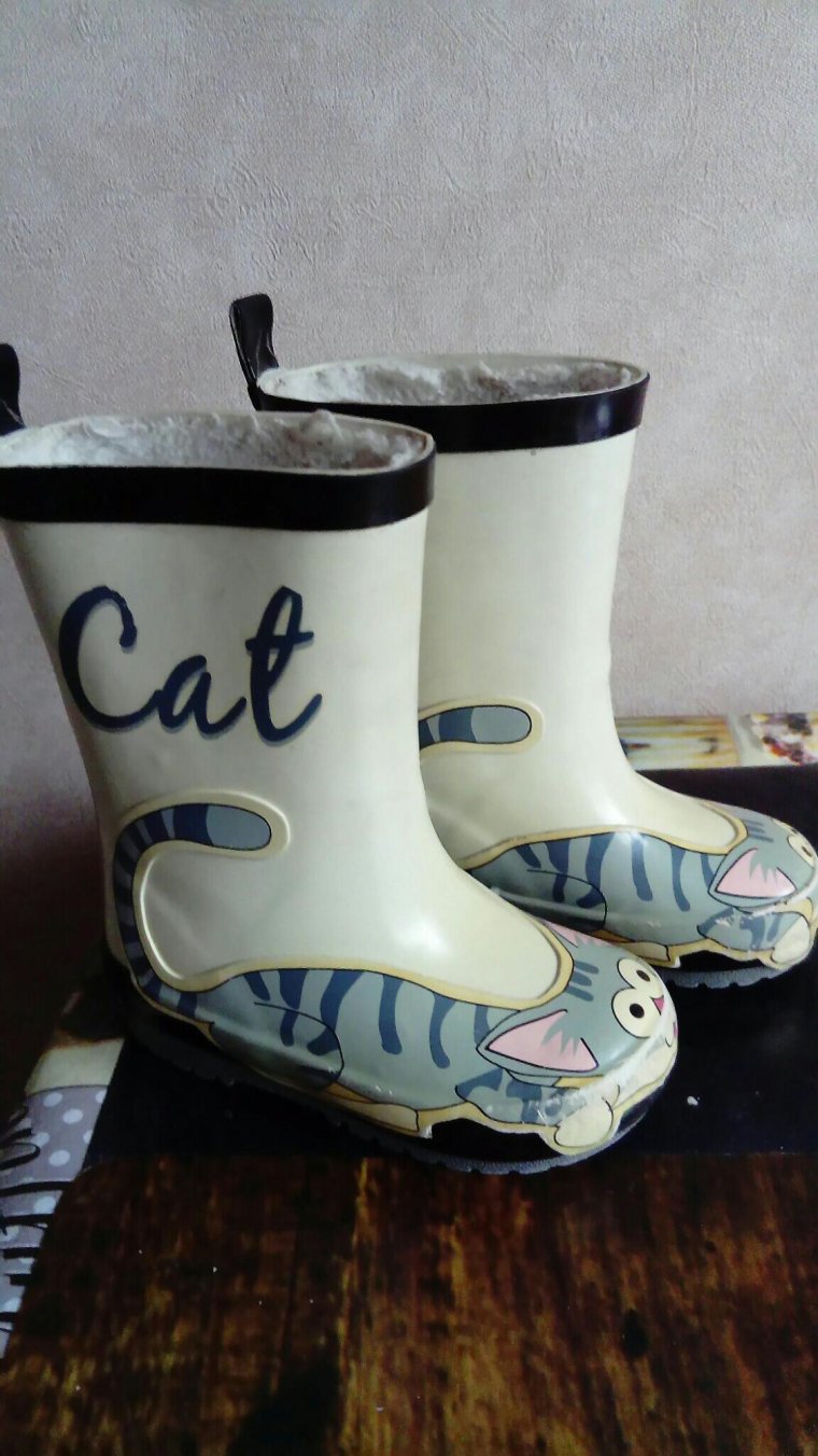Сапоги резиновые для детей