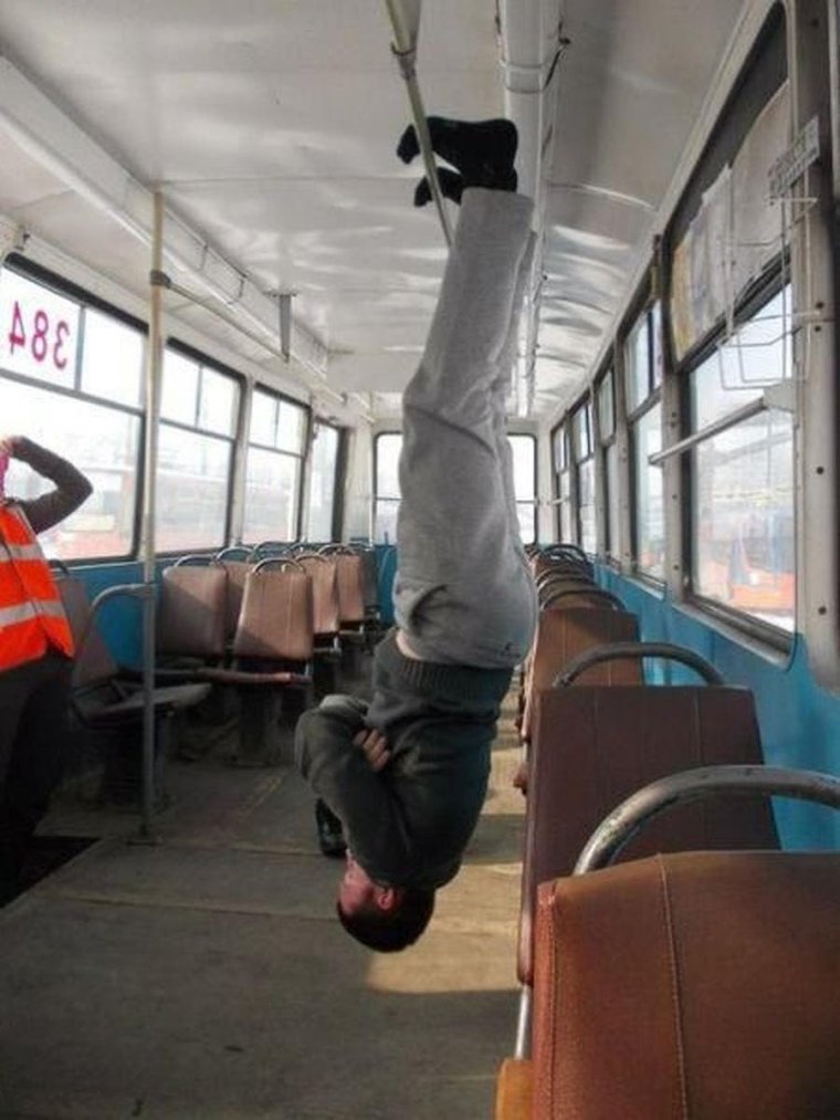 Трамвай прикол