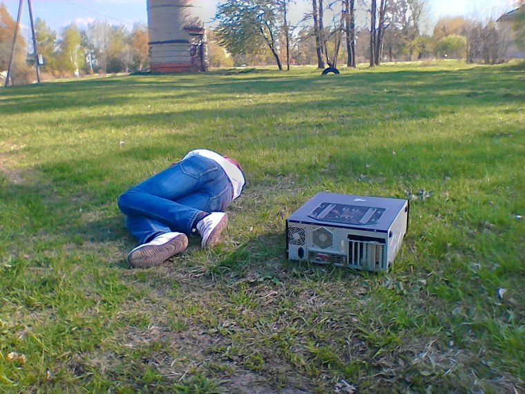 Пьяный сисадмин