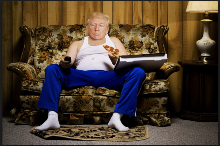 Бизнесмен отдыхает