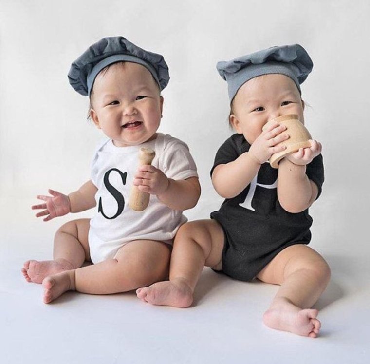 Фотосессия близнецов