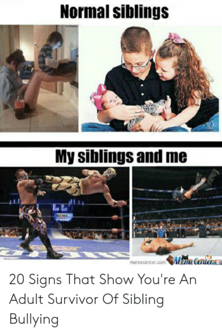 Мемы про брата и сестру смешные