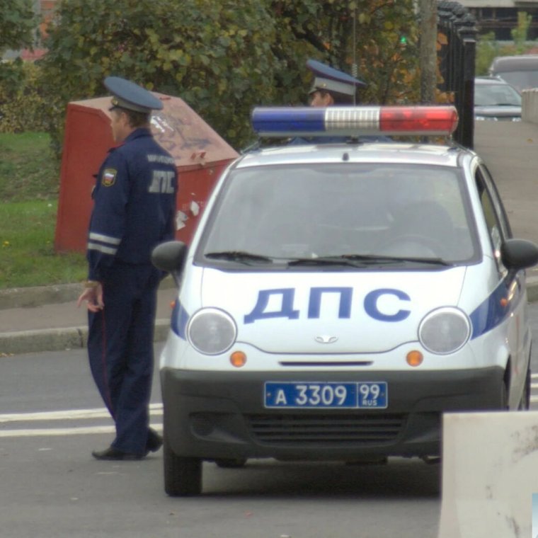 Daewoo Matiz полиция