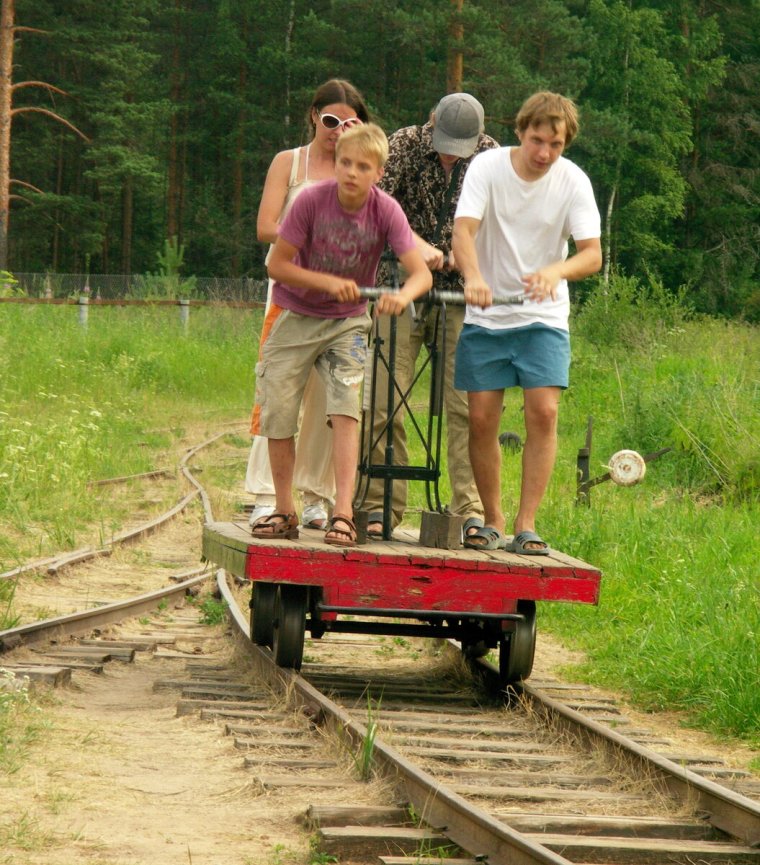 Съемная дрезина