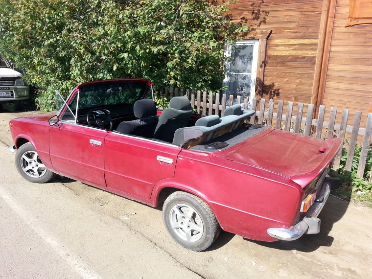 Кабриолет ВАЗ 2107 спорт