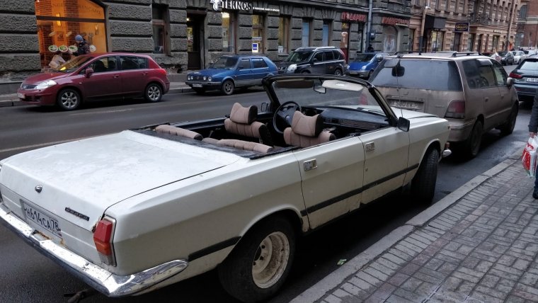 Волга кабриолет в Питере