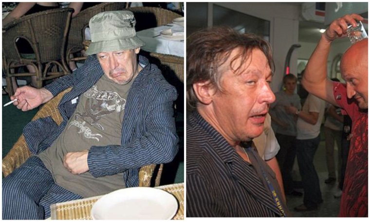 Михаил Ефремов бухой