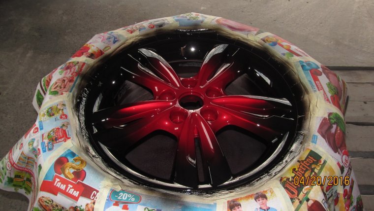 Аквапринт стикербомбинг