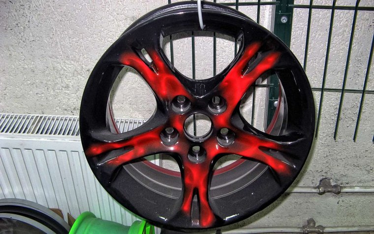 Покраска литых дисков