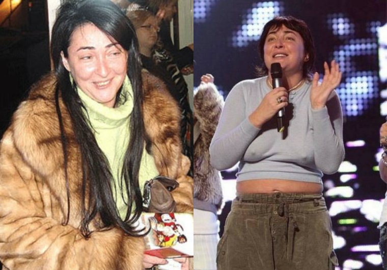 Лолита Милявская толстая