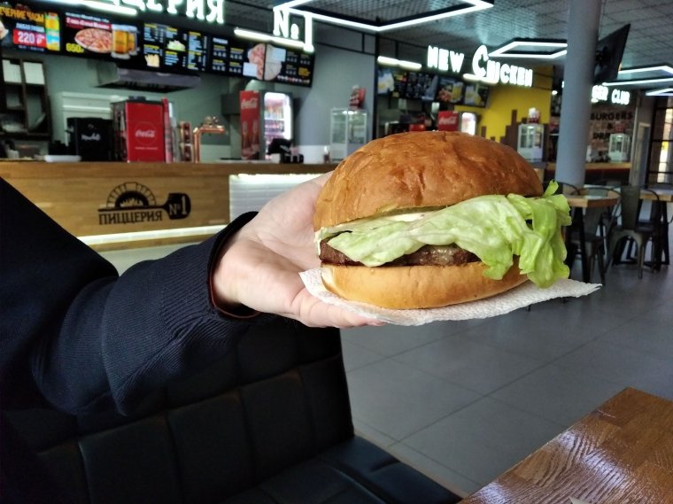 Вес бургера в Макдональдсе