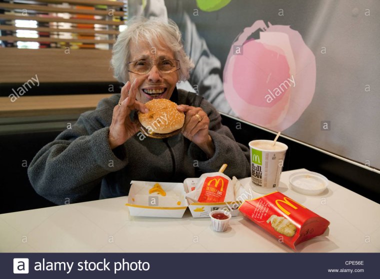 Бабки в Макдональдсе