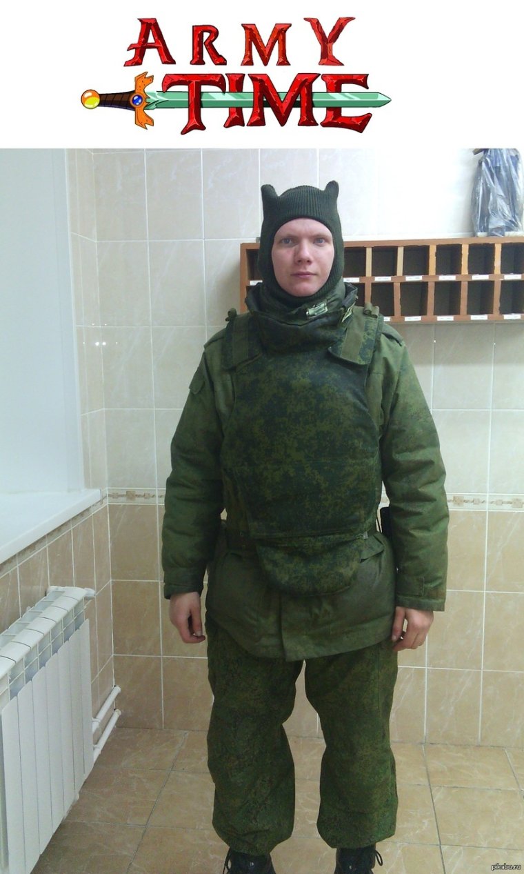 Смешной солдат