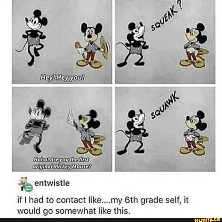 Микки Маус да и