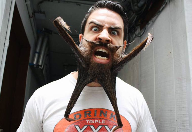 Смешная борода