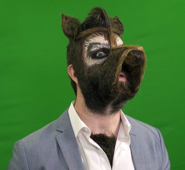 Смешная борода