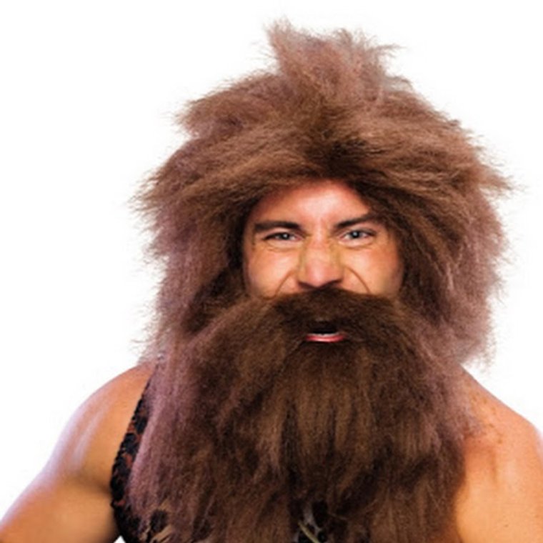 Смешной бородатый мужик