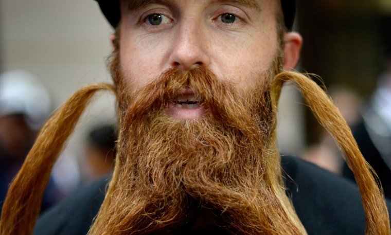 Рыжие усы и борода