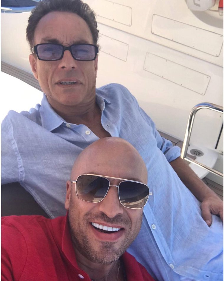 Жан-Клод Ван Дамм с Нагиевым