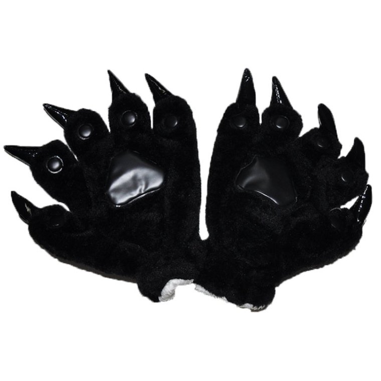 Перчатки лапки с когтями