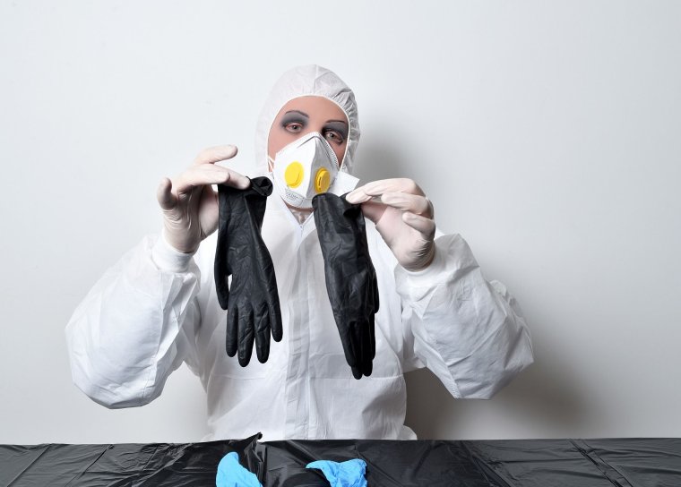 Перчатки для карантина