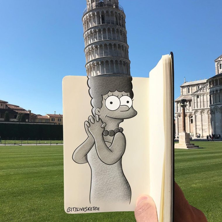 Прикол с Пизанской башней