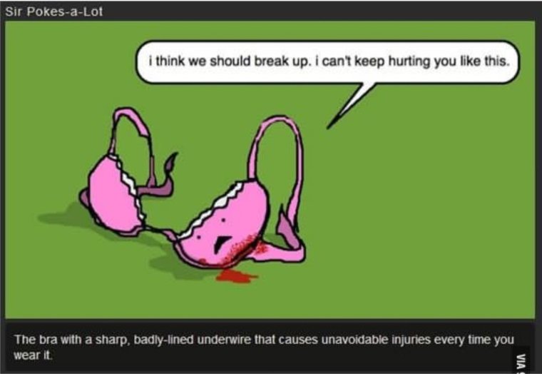 Шутки про лифчик